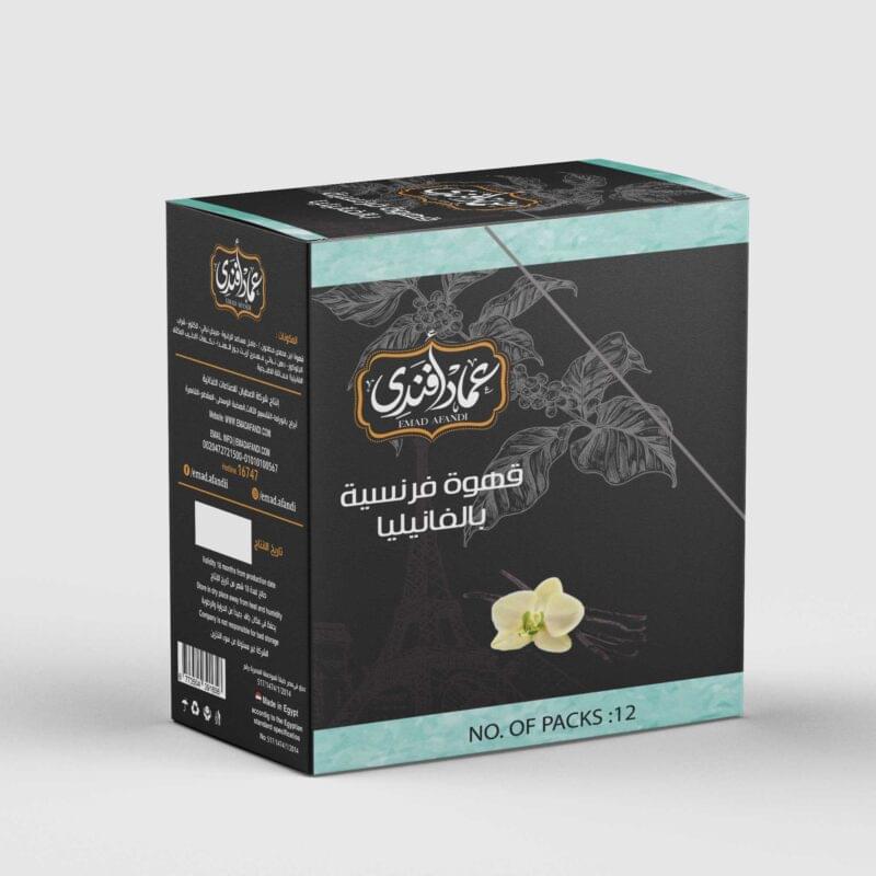 قهوة فرنسية فانيلا ساشيت