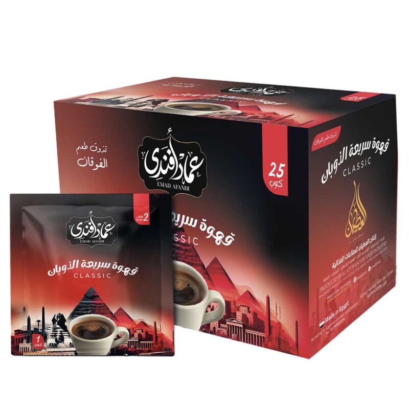 قهوة سريعة الذوبان